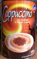 Mängden socker i Cappucino avec Poudreuse de Chocolat en Poudre