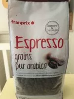 Mängden socker i Expresso café en grains