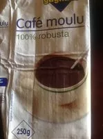 Socker och näringsämnen i Cafe moulu 100 robusta