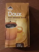 Mängden socker i Café moulu Dégustation pur arabica, doux
