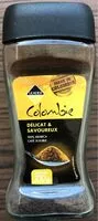 Mängden socker i Cafe Soluble Pur Colombie