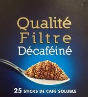 Mängden socker i Qualité filtre décaféiné
