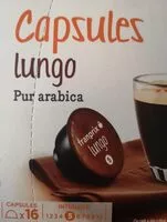 Mängden socker i Capsules Lungo