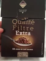 Mängden socker i Qualité Filtre Extra