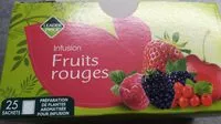 Mängden socker i Infusion Fruits Rouges
