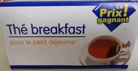 Mängden socker i Thé breakfast