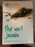 Mängden socker i Thé vert jasmin