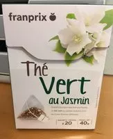 Mängden socker i Thé vert au jasmin
