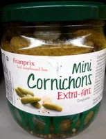 Mängden socker i Mini Cornichons extra-fins