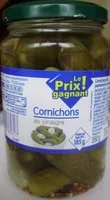 Mängden socker i Cornichons au vinaigre