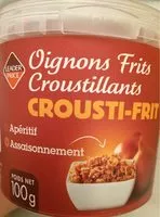 Mängden socker i Crousti-Frit