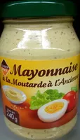 Mängden socker i Mayonnaise à la moutarde à l'ancienne