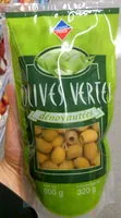 Mängden socker i Olives vertes dénoyautées