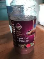 Mängden socker i Sauce vinaigrette shaker : vinaigre de vin et echalotes