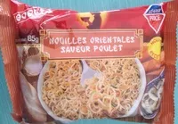 Mängden socker i Nouilles orientales saveur poulet