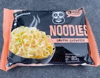 Mängden socker i Noodles saveur Crevette