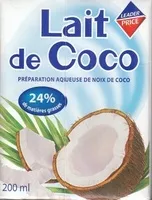 Mängden socker i Lait de Coco