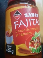 Mängden socker i Sauce Fajitas