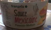 Mängden socker i Sauce Mexicaine pimentée médium