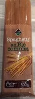 Mängden socker i Spaghetti au blé complet