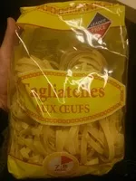 Mängden socker i Tagliatelles aux œufs