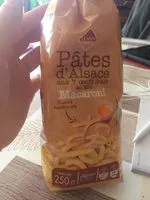 Mängden socker i Macaroni pâtes d Alsace aux 7 œufs frais