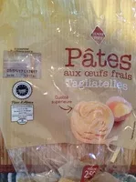 Mängden socker i Pâtes aux œufs frais, Tagliatelles (Pâtes d'Alsace)