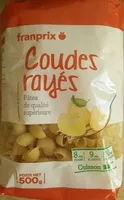 Mängden socker i Coudes rayés