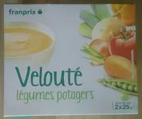 Mängden socker i Velouté légumes potagers