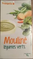 Mängden socker i Mouliné Légumes Verts