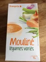 Mängden socker i Mouliné légumes variés