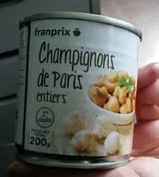 Mängden socker i champignons de Paris entiers premier choix