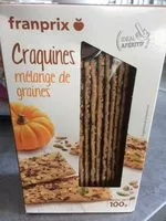 Mängden socker i Craquines mélange de graines