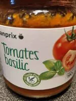 Mängden socker i Sauce tomate basilic