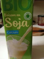 Mängden socker i boisson soja enrichie en calcium bio