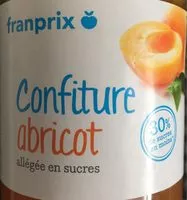 Mängden socker i confiture abricot allégée en sucres