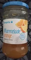 Mängden socker i Marmelade Orange