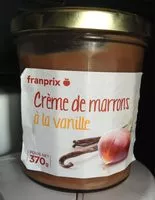 Mängden socker i Franprix crème de marrons à la vanille