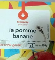 Mängden socker i Compote pomme banane