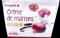 Mängden socker i Crème de Marrons à la Vanille