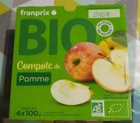 Mängden socker i Compote de Pomme