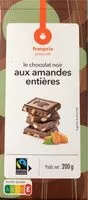 Mängden socker i Chocolat noir aux amandes entieres