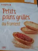 Mängden socker i Petits pains grillés au froment