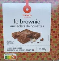 Mängden socker i Brownie aux éclats de noisettes