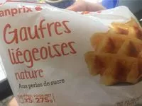 Mängden socker i 5 Gaufres Liégeoises Nature aux Perles de Sucre