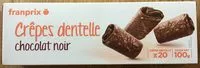 Mängden socker i Crêpes dentelle chocolat noir