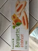 Mängden socker i Barquettes à l'abricot