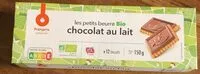 Mängden socker i Les petits beurre Bio chocolat au lait