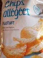 Mängden socker i Chips allégées en matières grasses