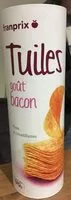 Mängden socker i Tuiles Goût Bacon